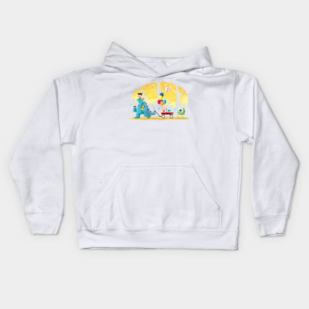 You Got A Friend In Me Kids Hoodie by TanoshiBoy